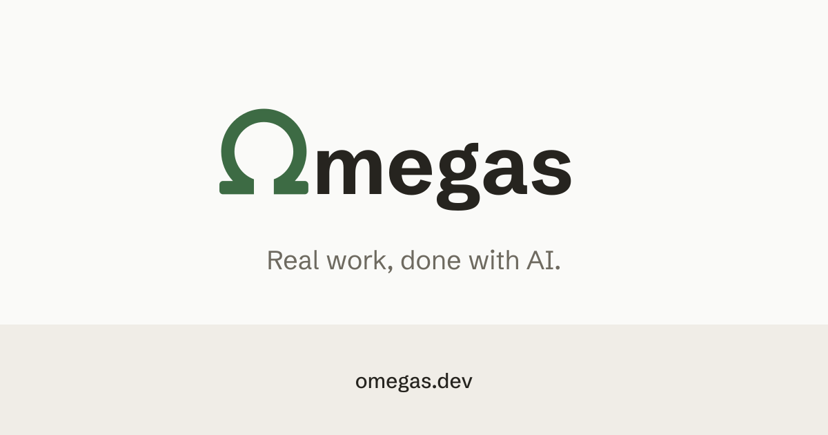 I Built the Ωmega Agent